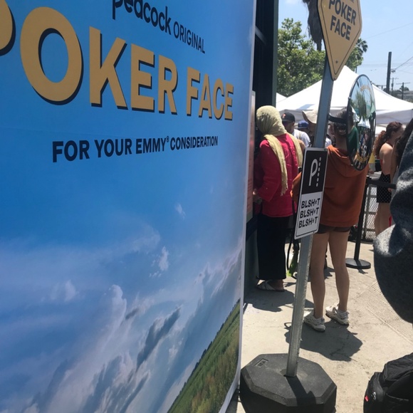 Poker Face Peacock TV NBC Memorabilia Pack! NEW! Rare! - Picture 6 of 7